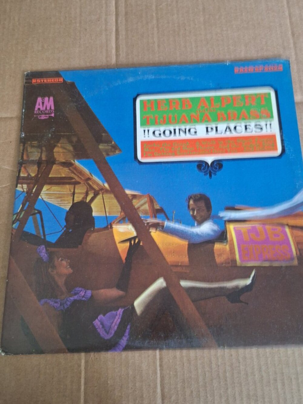 Herb Alpert going places lp record